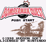 Bomberman Quest (Japan) (SGB Enhanced) (GB Compatible)